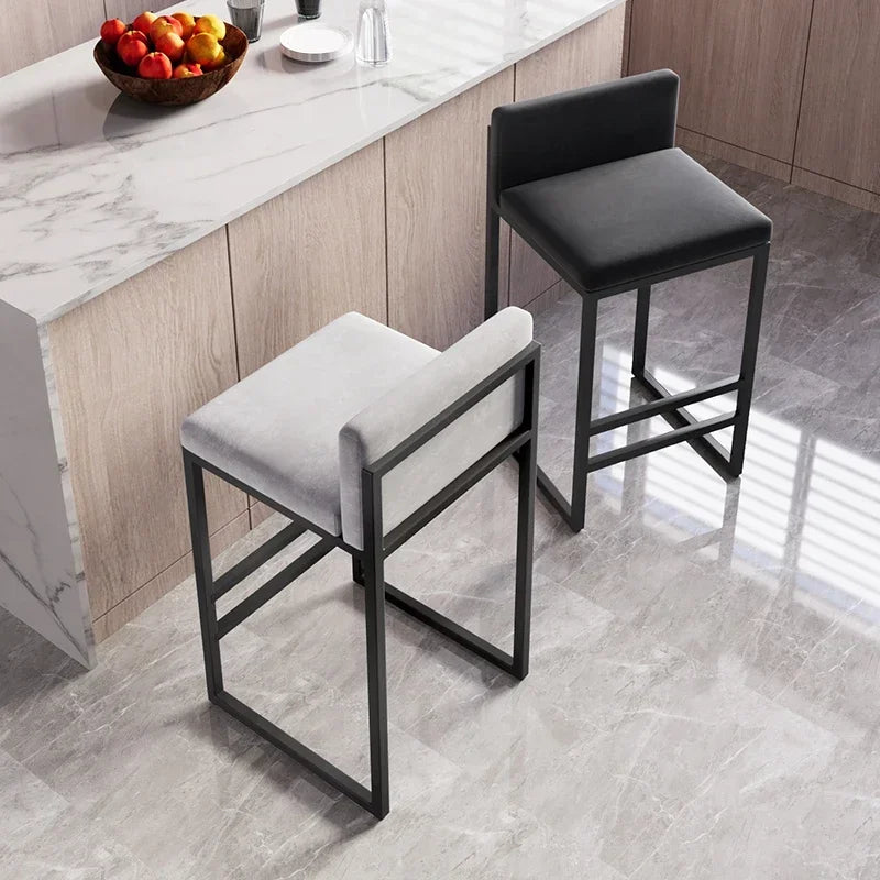 Midcentury Counter Bar Stools Kitchen Modern Reception Single