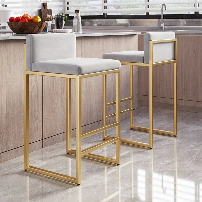 Midcentury Counter Bar Stools Kitchen Modern Reception Single