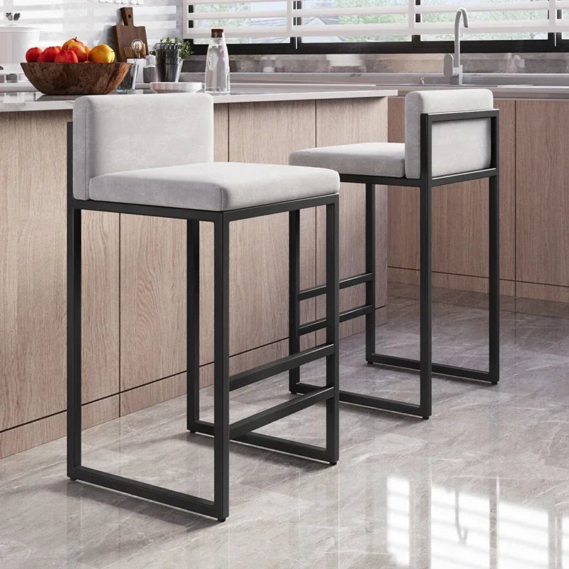 Midcentury Counter Bar Stools Kitchen Modern Reception Single