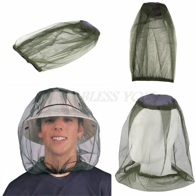 Midge Bug Camping Protector Hat Face Mesh Mosquito