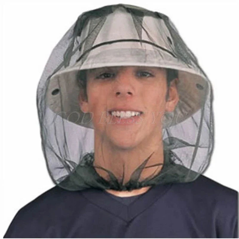 Midge Bug Camping Protector Hat Face Mesh Mosquito