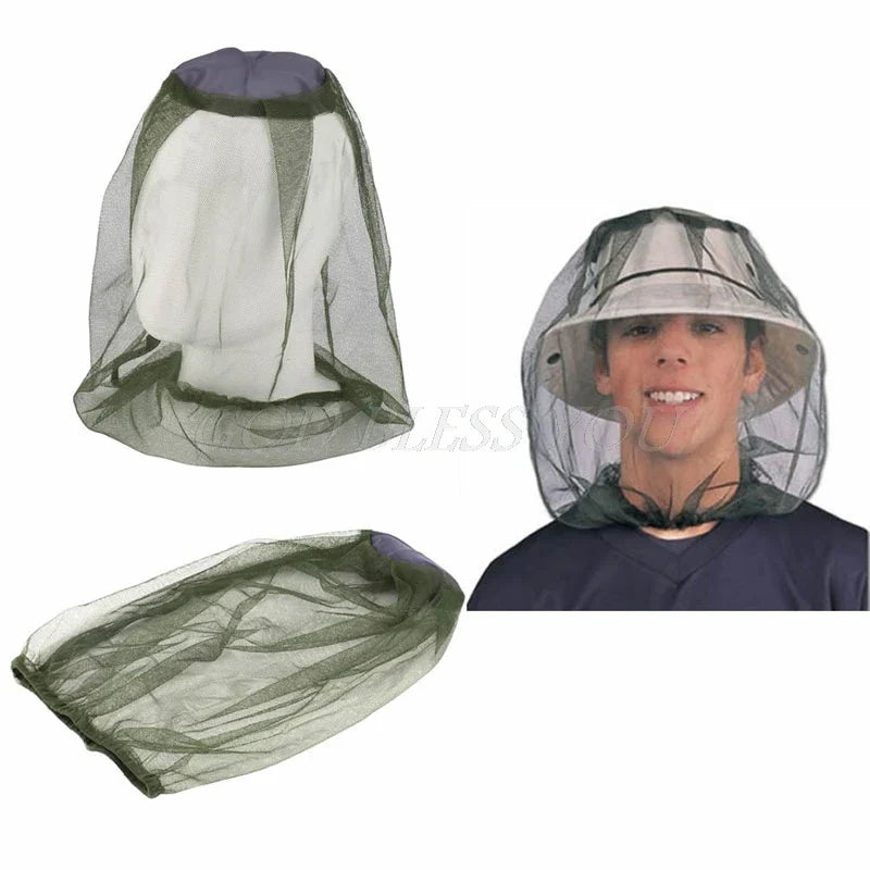 Midge Bug Camping Protector Hat Face Mesh Mosquito