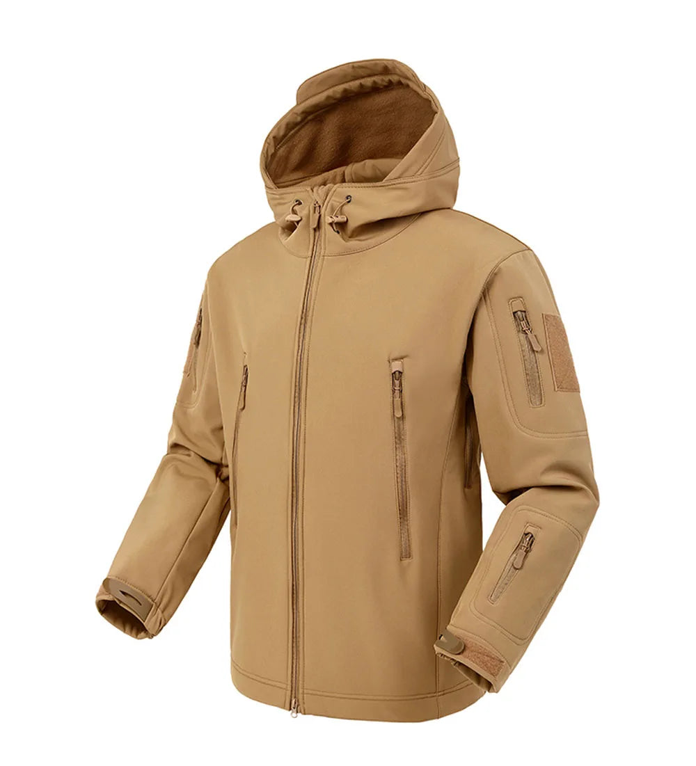 Military Shark Skin Soft Shell Jackets Men Tactical