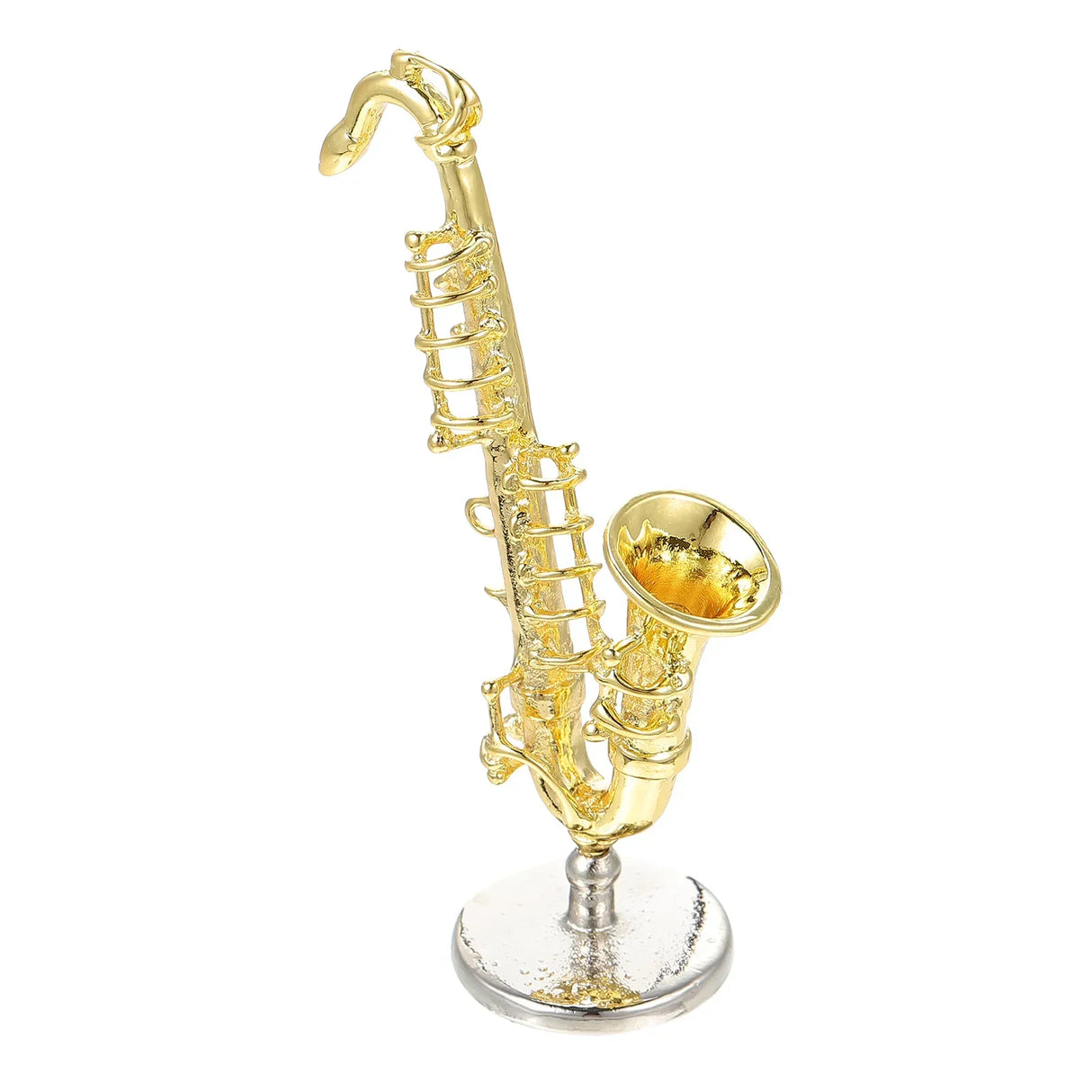 Mini Instrument Decoration Small Musical Instruments Miniature Sax