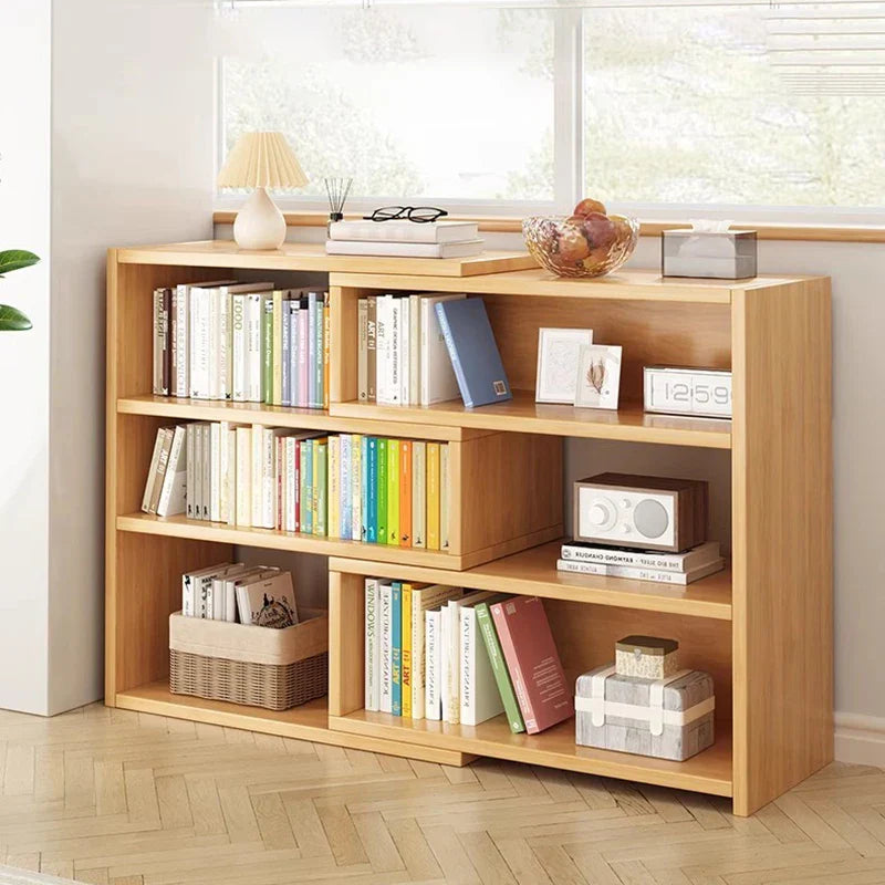 Modern Book Shelf Storage Rack Creative Nook Display
