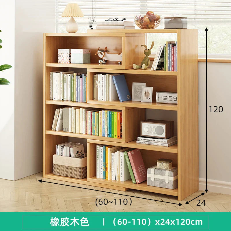 Modern Book Shelf Storage Rack Creative Nook Display