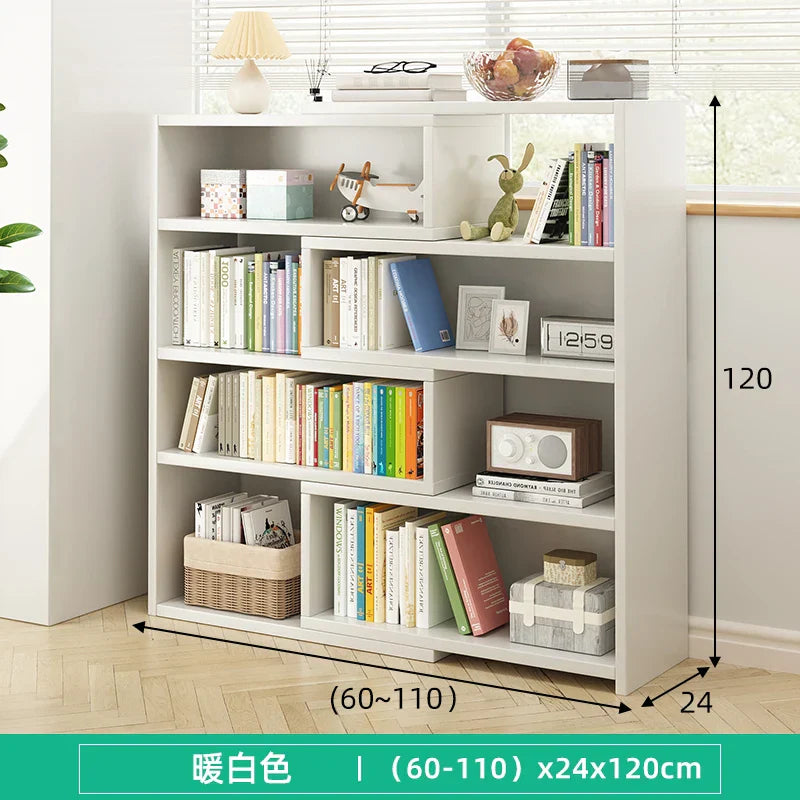 Modern Book Shelf Storage Rack Creative Nook Display