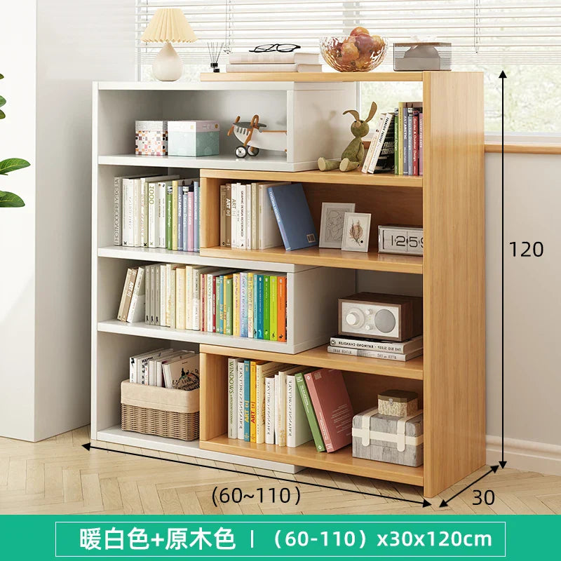 Modern Book Shelf Storage Rack Creative Nook Display