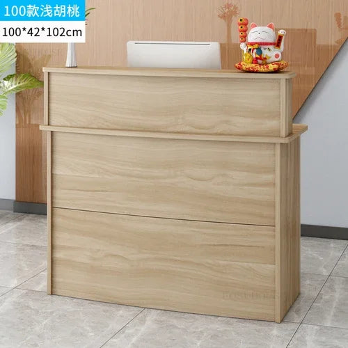 Modern Company Reception Desks Office Furniture Simple Cashier