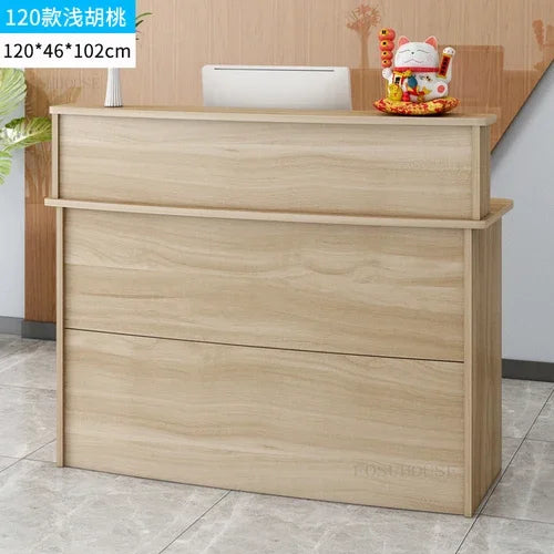 Modern Company Reception Desks Office Furniture Simple Cashier