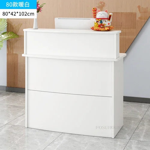 Modern Company Reception Desks Office Furniture Simple Cashier
