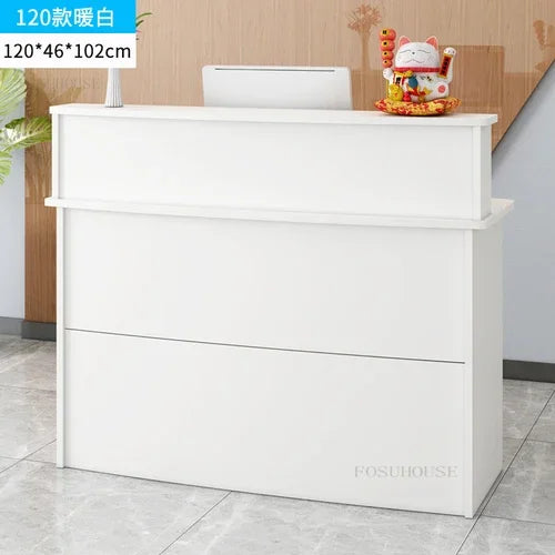 Modern Company Reception Desks Office Furniture Simple Cashier