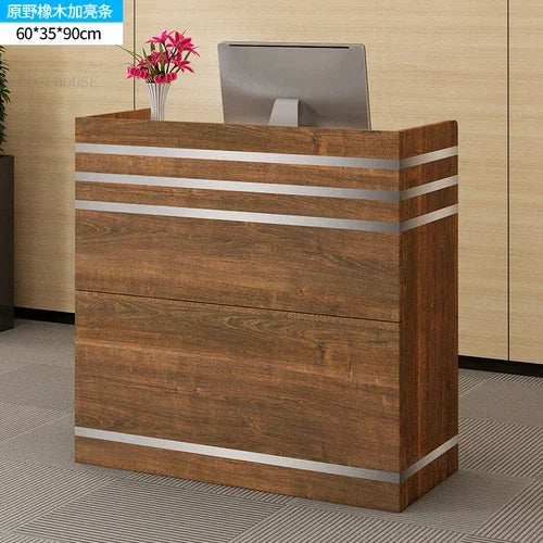 Modern Company Reception Desks Office Furniture Simple Cashier