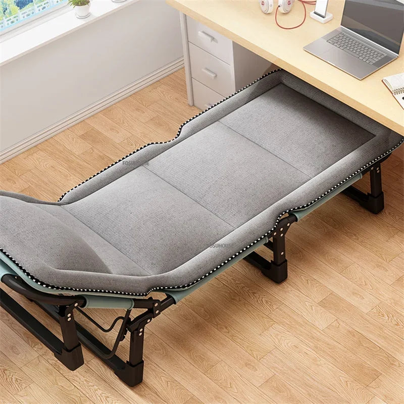 Modern Folding Bed with Mattress Office Dormitory Lunch