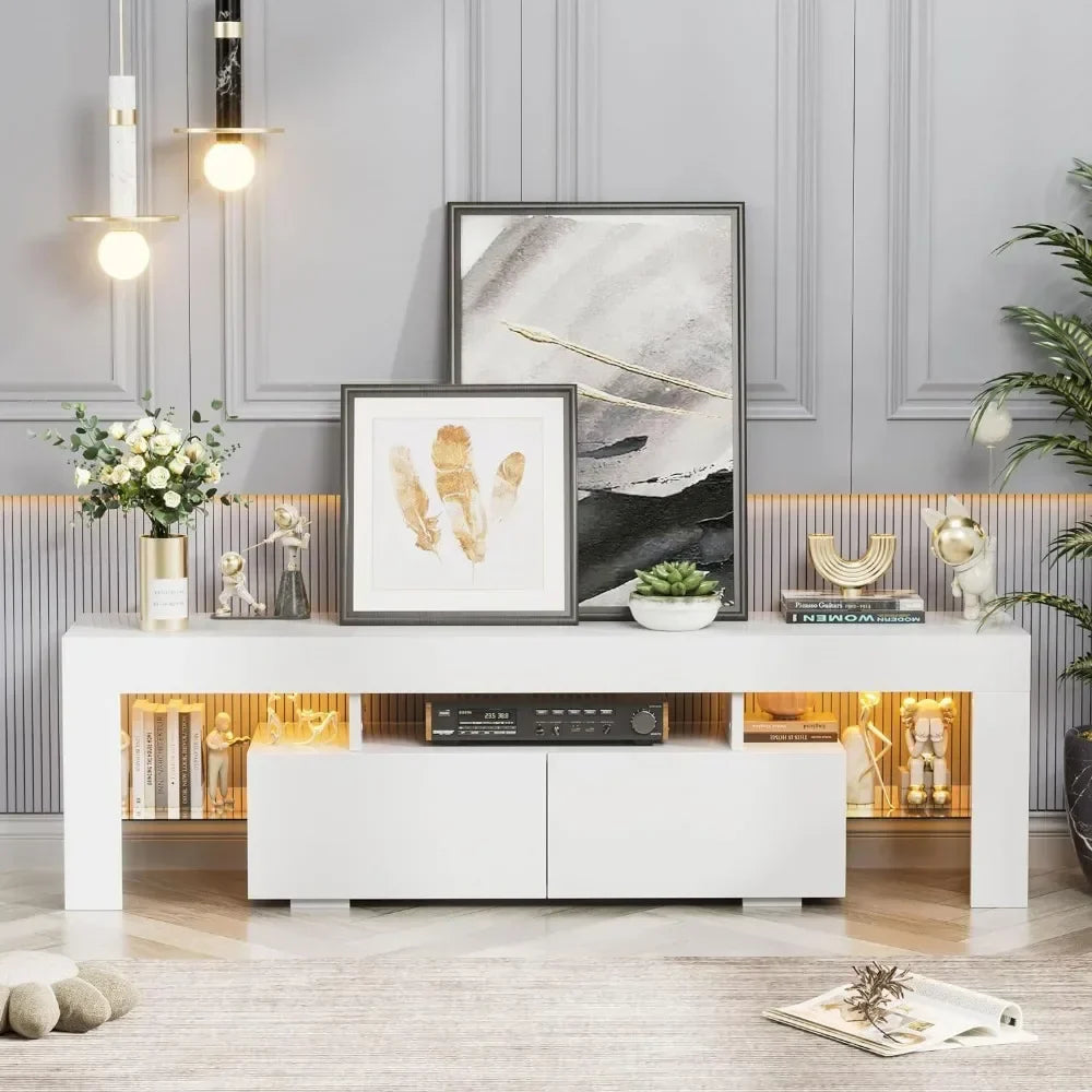Modern LED TV Stand for Televisions up to