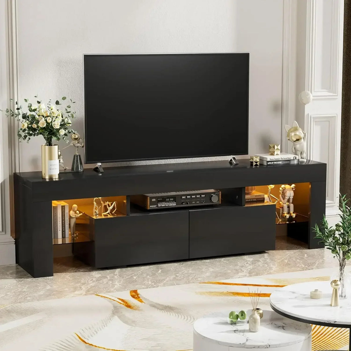 Modern LED TV Stand for Televisions up to