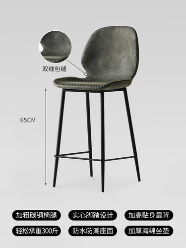 Modern Make Up Bar Stools Luxury Designer Reception