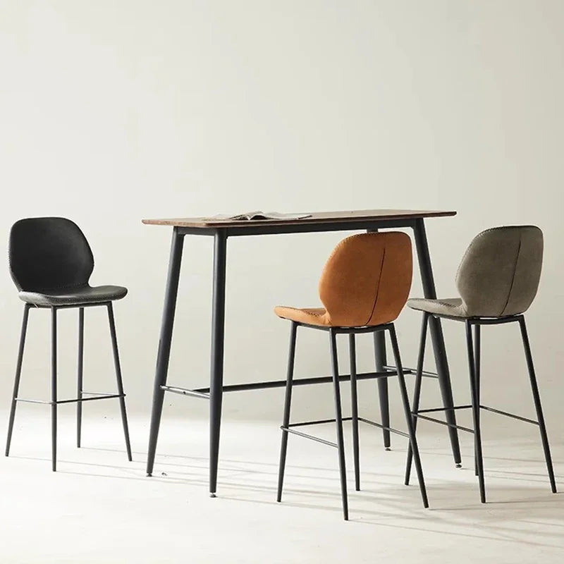 Modern Make Up Bar Stools Luxury Designer Reception