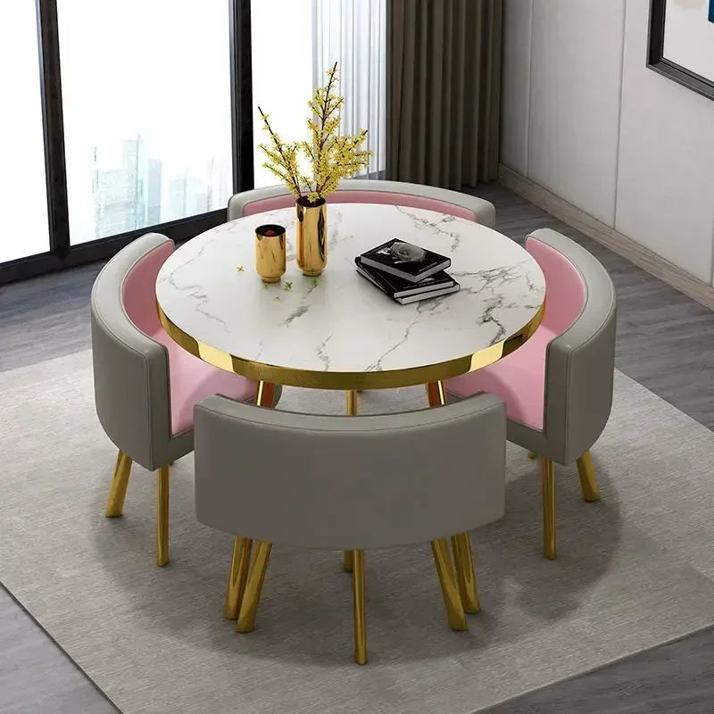 Modern Simple Dining Tables Reception Negotiation Wooden Dining