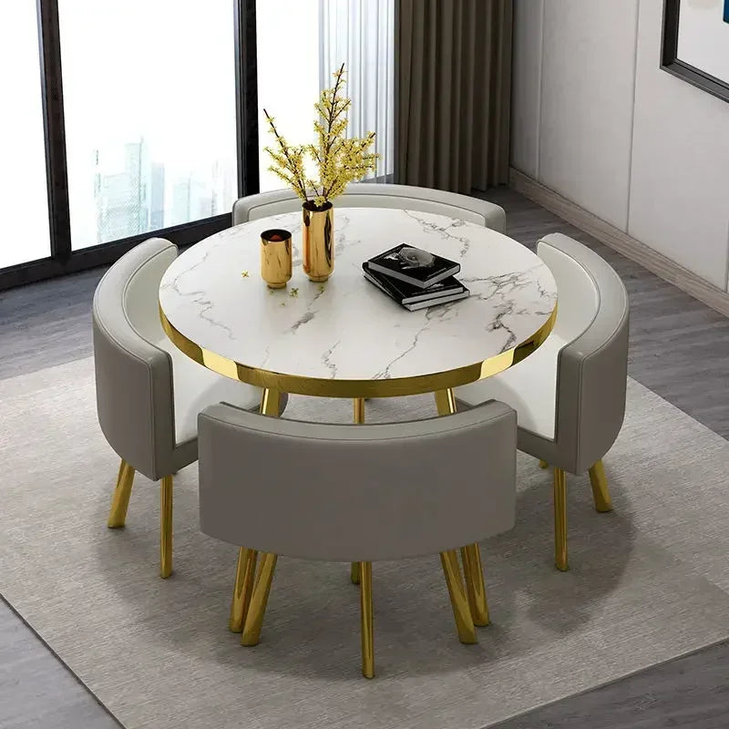 Modern Simple Dining Tables Reception Negotiation Wooden Dining