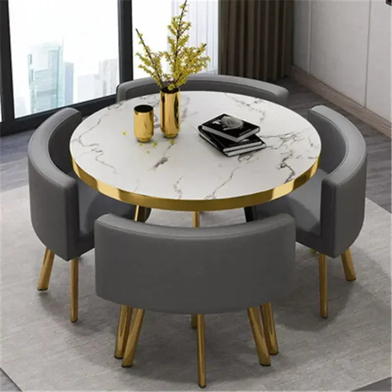 Modern Simple Dining Tables Reception Negotiation Wooden Dining