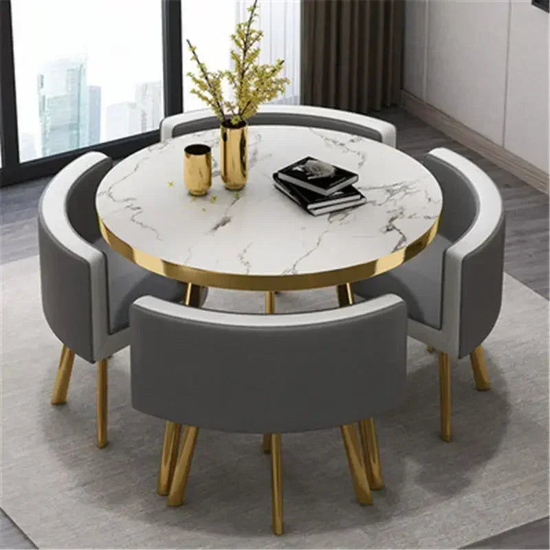 Modern Simple Dining Tables Reception Negotiation Wooden Dining