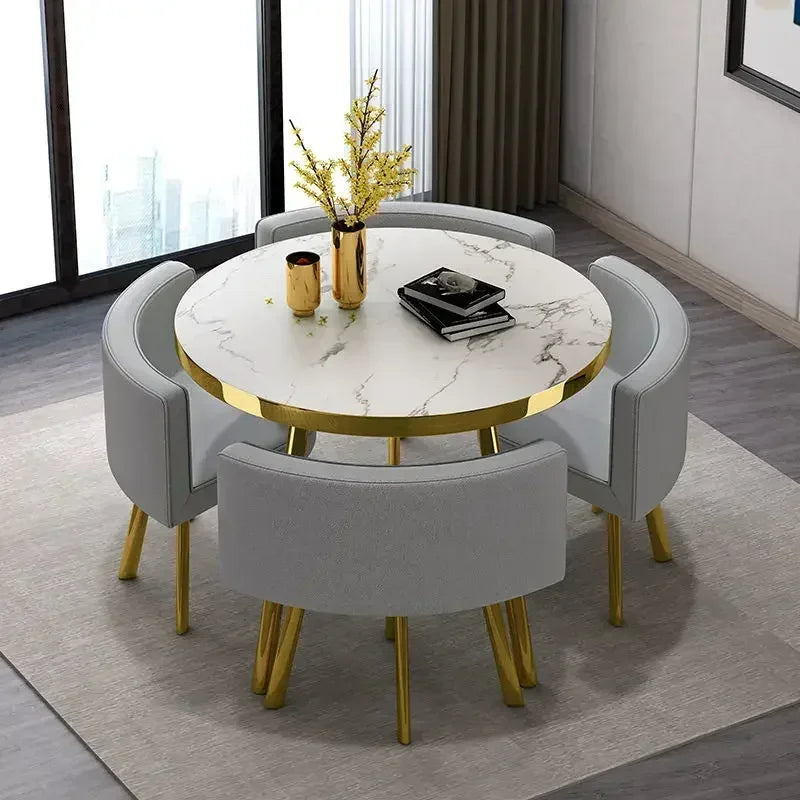 Modern Simple Dining Tables Reception Negotiation Wooden Dining