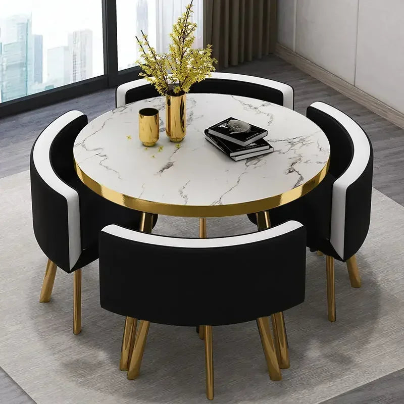 Modern Simple Dining Tables Reception Negotiation Wooden Dining