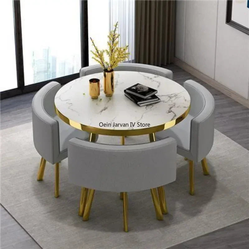 Modern Simple Dining Tables Reception Negotiation Wooden Dining