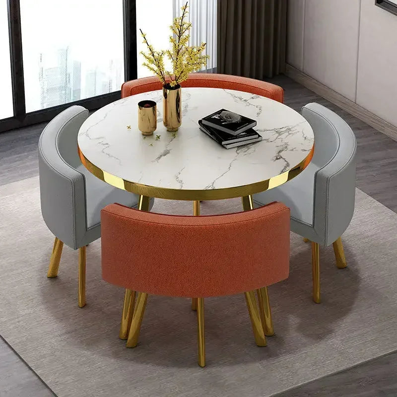 Modern Simple Dining Tables Reception Negotiation Wooden Dining