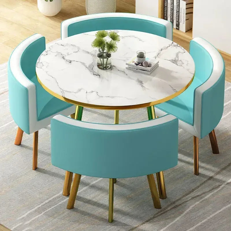 Modern Simple Dining Tables Reception Negotiation Wooden Dining
