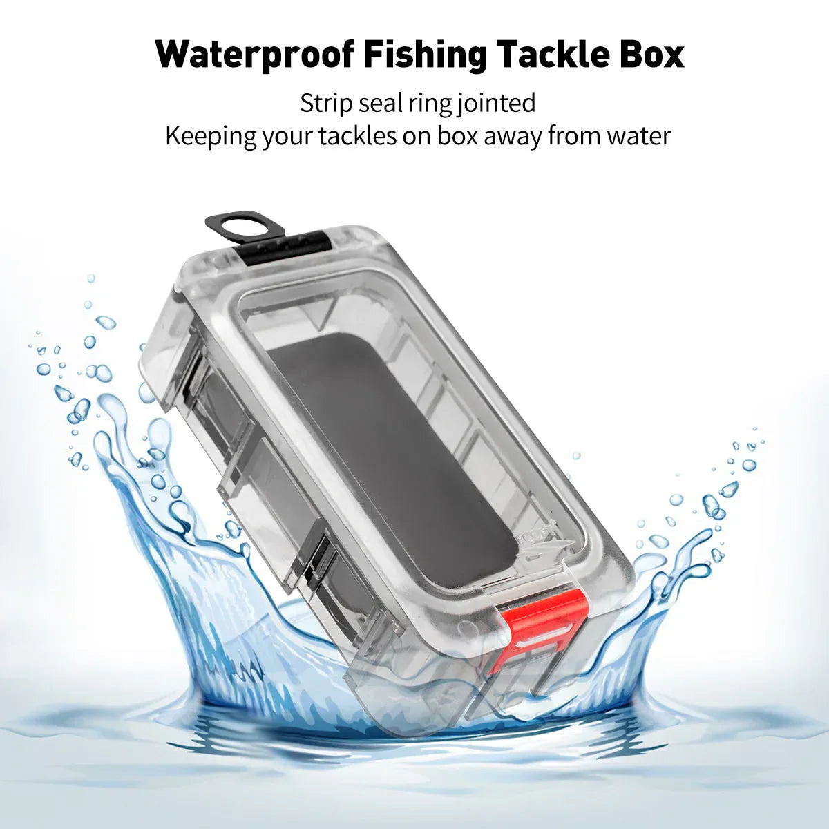 Modular Magnetic Fishing Tackle Box - Double-layer Lure