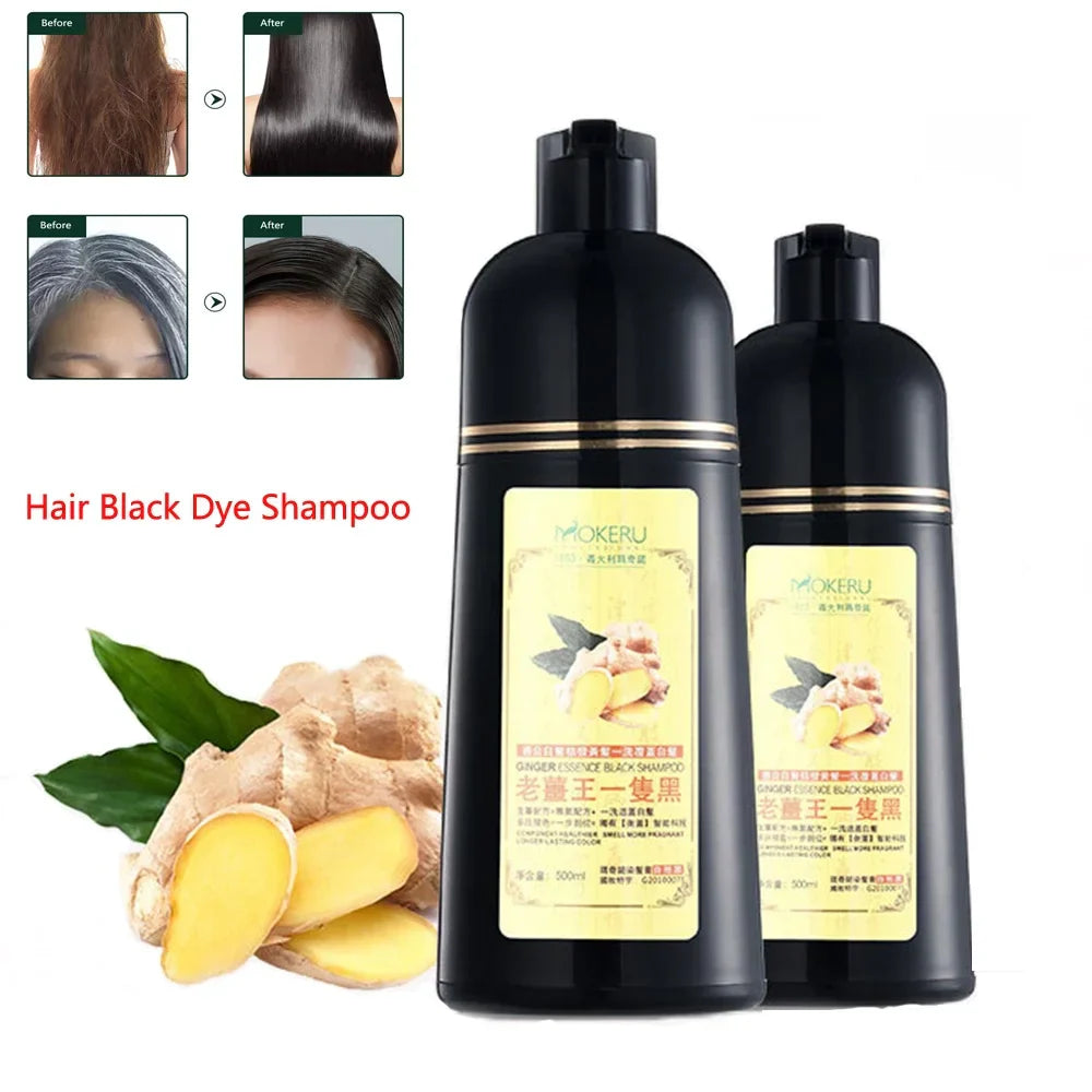 Mokeru Long Lasting Permanent Hair Color Natrual Ginger
