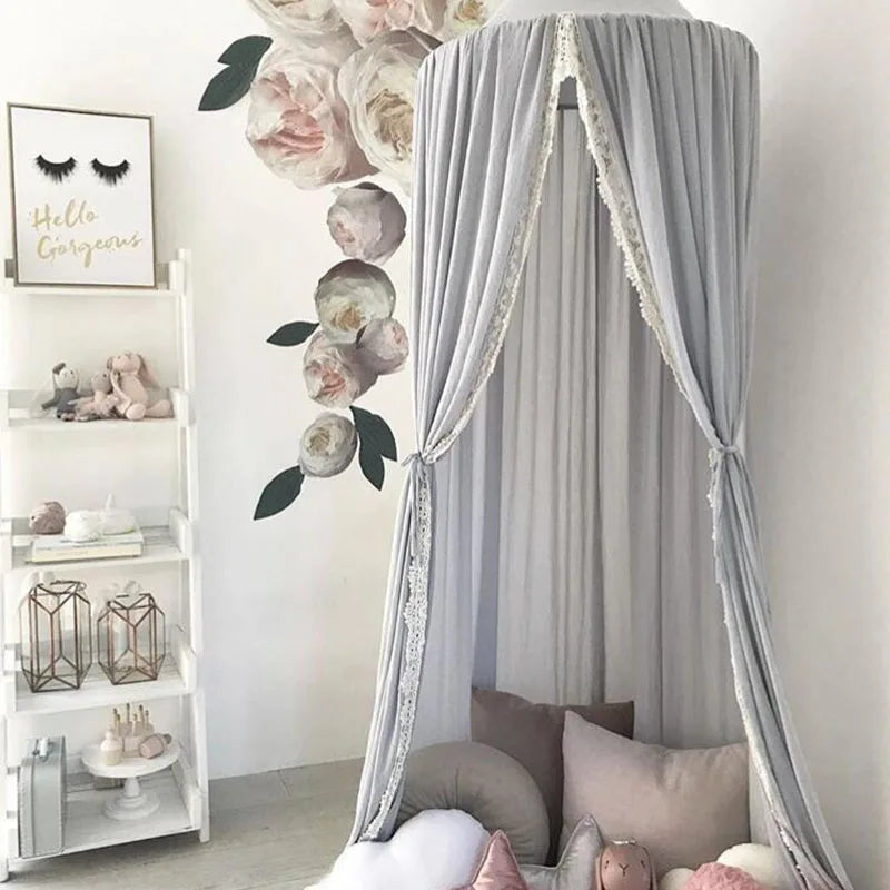 Mosquito Net Crib For Baby Lace Shading Bed