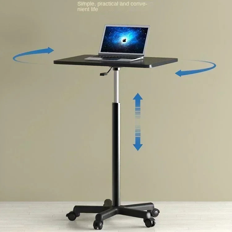 Movable Lifting Small Table with Pulley Small Sofa