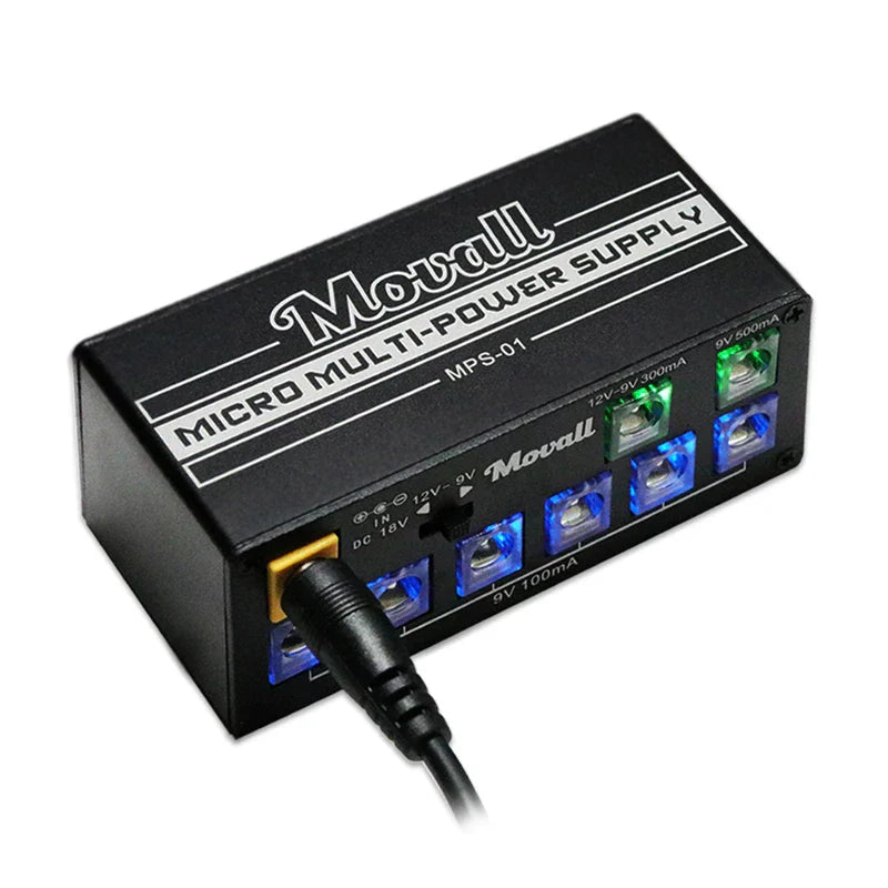 Movall Guitar Pedal Power Supply 8 Isolated Output