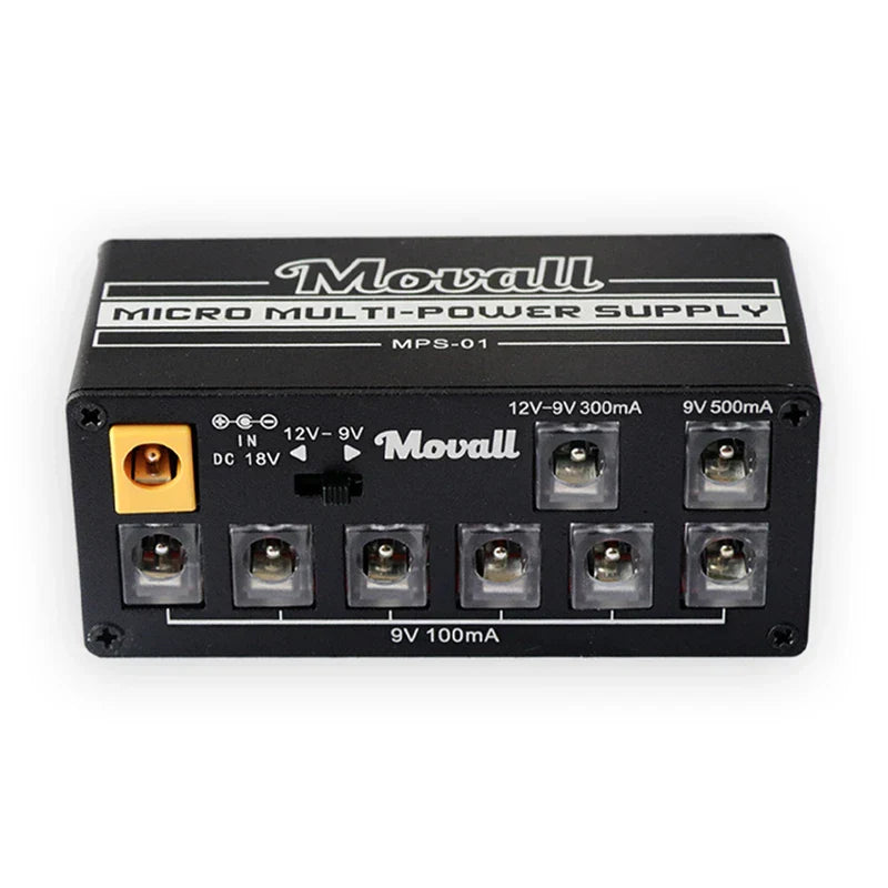 Movall Guitar Pedal Power Supply 8 Isolated Output