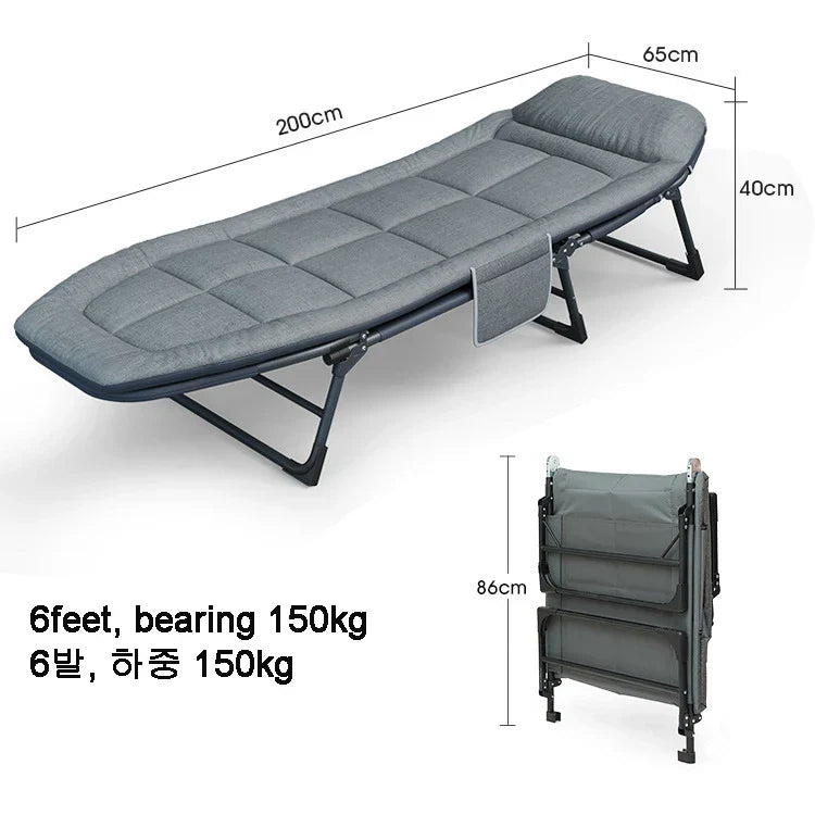 Multi-function Bedroom Balcony Single Folding Beds Portable Office