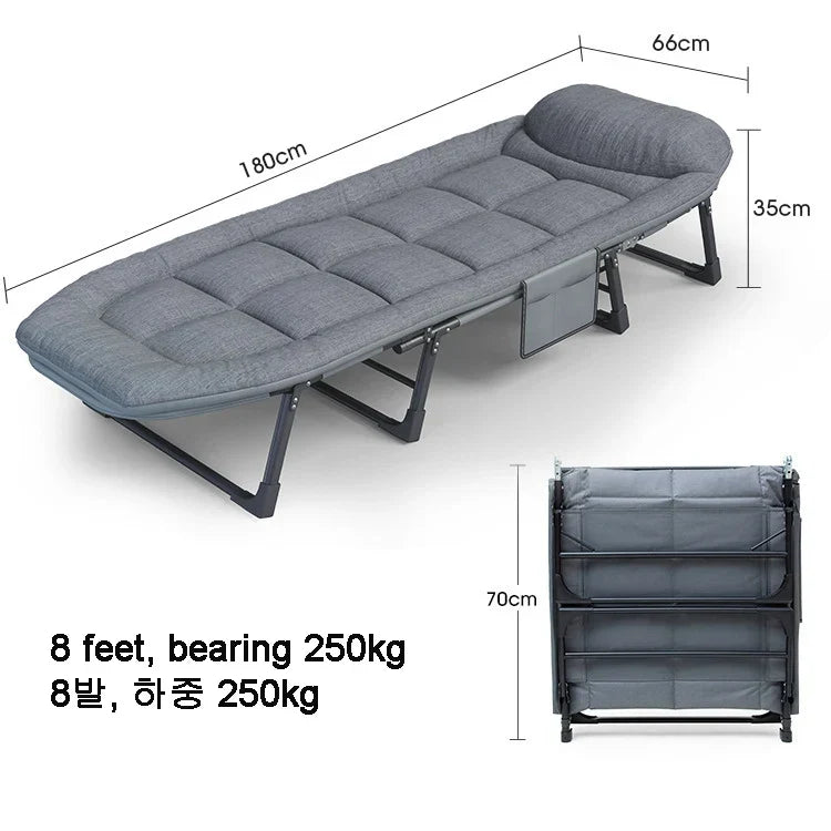 Multi-function Bedroom Balcony Single Folding Beds Portable Office