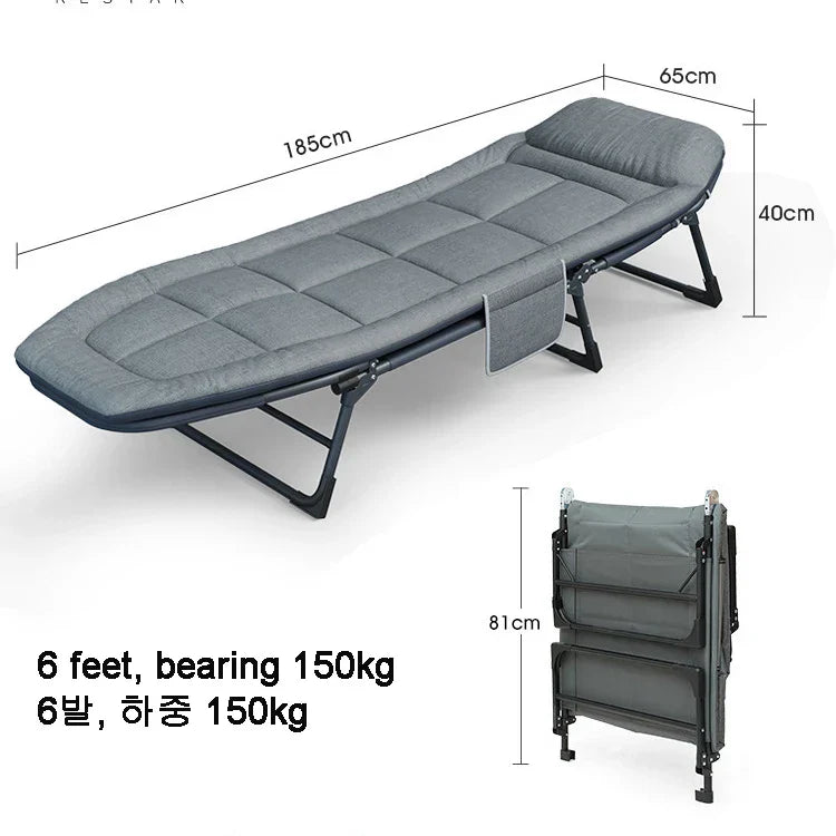 Multi-function Bedroom Balcony Single Folding Beds Portable Office