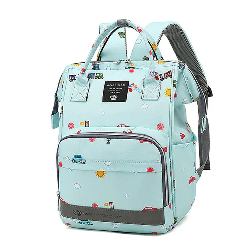 Mummy Large Capacity Diaper Bag Backpack Waterproof Outdoor