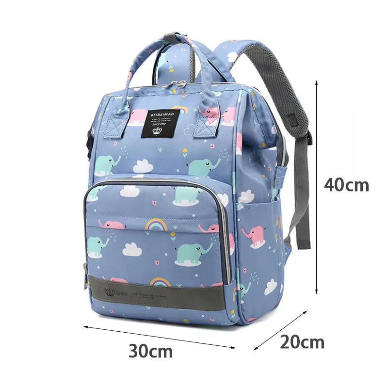 Mummy Large Capacity Diaper Bag Backpack Waterproof Outdoor