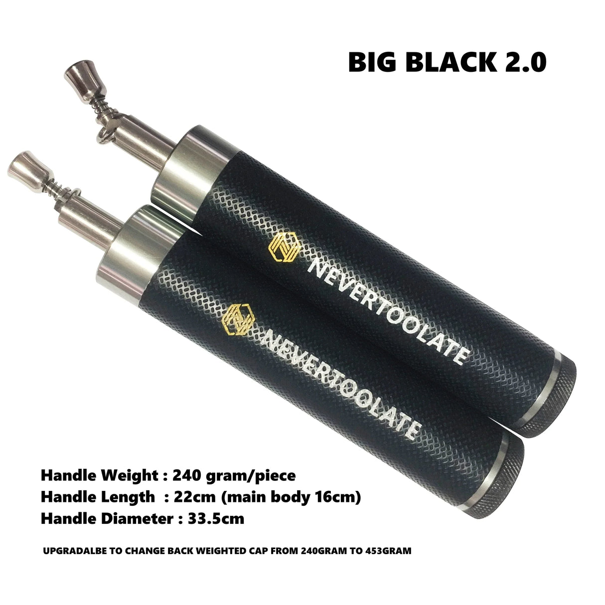 NEVERTOOLATE SUPER HEAVY LOCK ROPE HANDLE click high