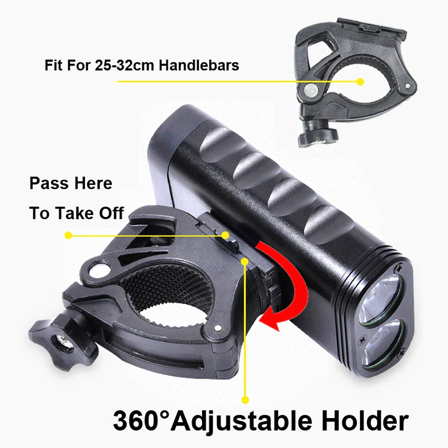 NEWBOLER Super Bright Bicycle Light XML-L2 Bike Light