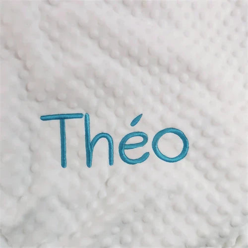 Name Personalised Newborn Baby Blanket Swaddling Baby Bedding