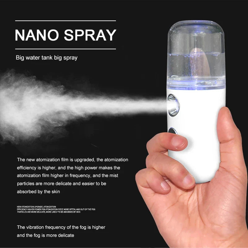 Nano Miste Moisturizing Sprayer Mini Portable Hydrating Nebulize