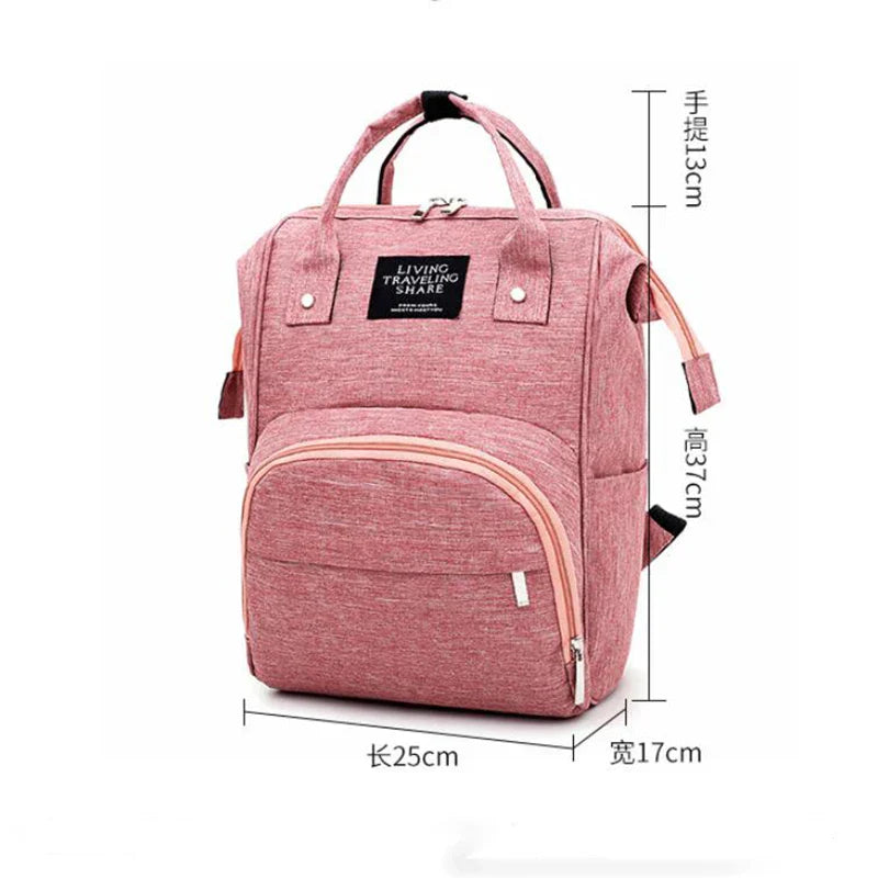 Nappy Backpack Bag Mummy Large Capacity Bag Mom