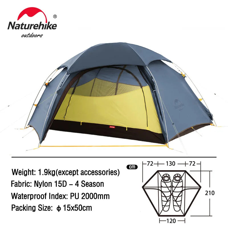 Naturehike Cloud Peak 2 People Tent Ultralight 2