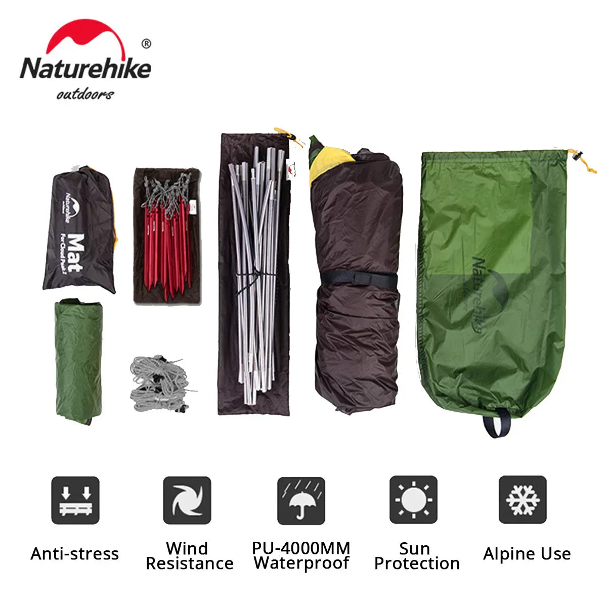 Naturehike Cloud Peak 2 People Tent Ultralight 2