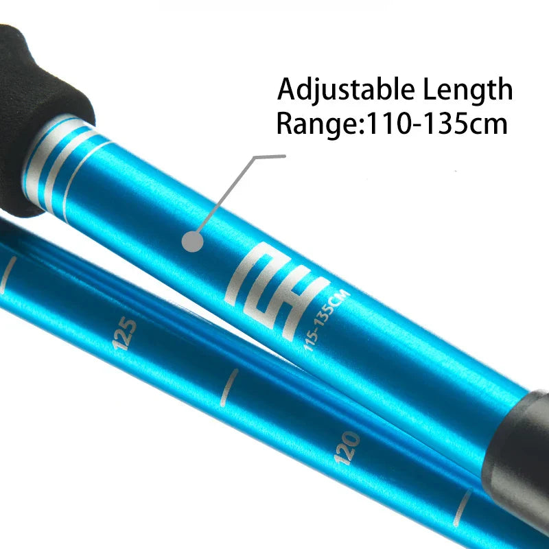 Naturehike Trekking Poles ST09 Collapsible Hiking Stick Five-section